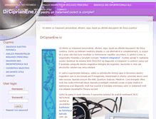 Tablet Screenshot of drciprianene.ro